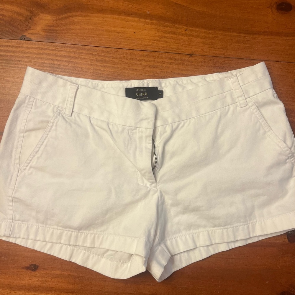 J. Crew Classic White Women Shorts